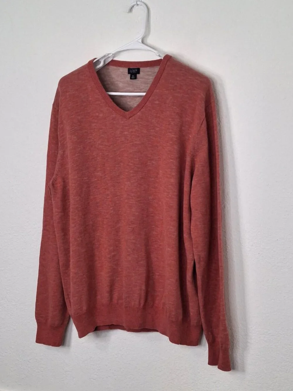 J Crew Mens Sweater Sz XL 100% Cotton Preppy Academia Workwear Casual